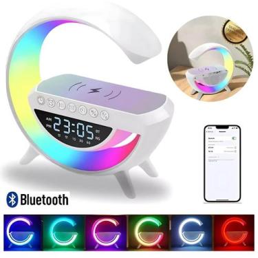 Imagem de Luminária Com Potente Sistema De Áudio E Base Wireless - ROMI