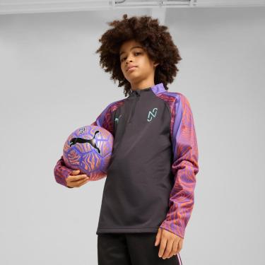 Imagem de Blusa Infantil Puma Treino Quarter-Zip Neymar Jr Creativity Futebol-Unissex