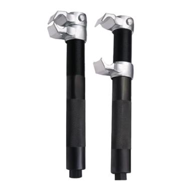 Imagem de Compressor para Molas Helicoidais - Pegada Antiderrapante 2 Peças | Compressor De Molas Para Carro | Para Motocicleta Triciclo Automóvel Sedan Caminhão Iniciantes Profissionais Mecânico