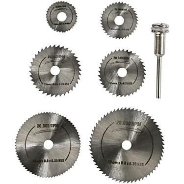 Imagem de JG 7PC DISCO DE CORTE EM HSS P MICRO RETIFICA FG154 FORTG PRO