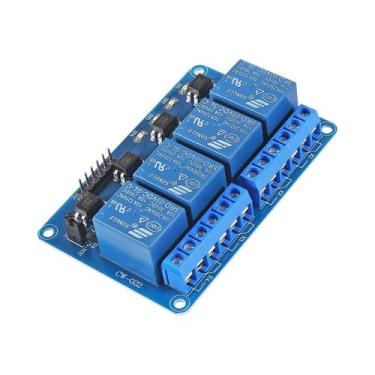 Imagem de Módulo De Relé De 4 Canais 5V Para Arduino Com Optoacoplador E Saída D