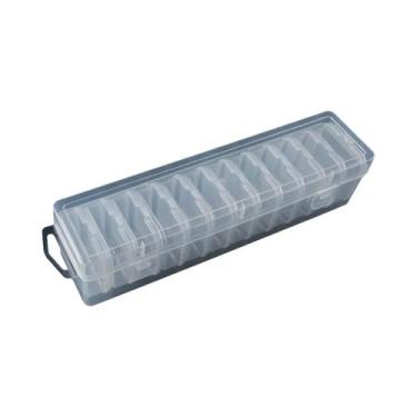 Imagem de Caixa Organizadora De Plástico Transparente Para Miçangas 12/24/30 Peç