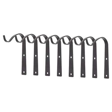 Imagem de Acouto Ganchos de Cabide de Plantas Montados na Parede Em Forma de S de 8 Peças - Suportes de Suspensão de Ferro Cestas de Flores Internas/externas, Lanternas e Decoração de Jardim - Resistente à