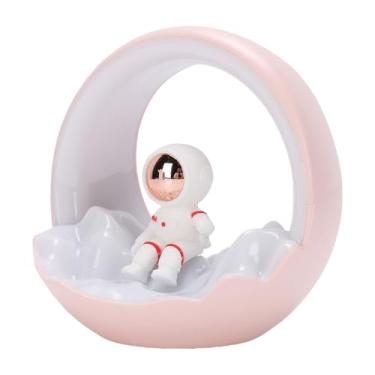 Imagem de Hyuduo Lâmpada Noturna, Lâmpada de Toque Recarregável USB Em Formato Lunar Com 3 Temperaturas de Cor e 3 Níveis de Brilho, para Decoração de Quarto e Iluminação Ambiente