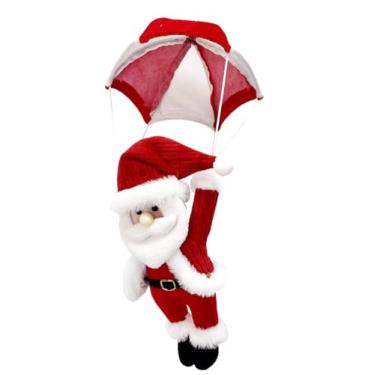 Imagem de Enfeite Natalino Papai Noel Paraquedista