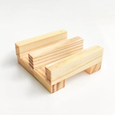 Imagem de Suporte de Madeira para Tábuas de Frios Organizador Especializado para Cozinha de Açougue e Doméstica