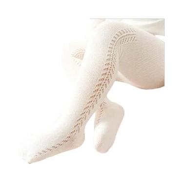 Imagem de Meias-calças De Algodão Para Bebês Meninas, Respiráveis, Fofas, Estilo