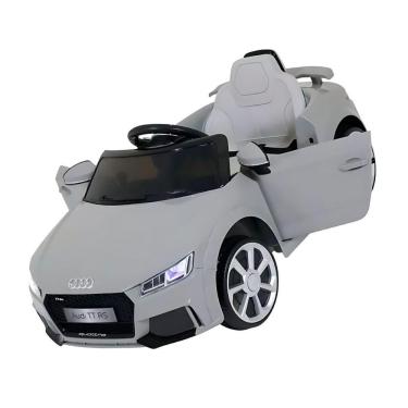 Imagem de Carro Elétrico Infantil Audi Tt Rs R-c 2.4ghz Cinza 12V Bel