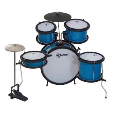 Imagem de Bateria Infantil Luen Star Kids Azul