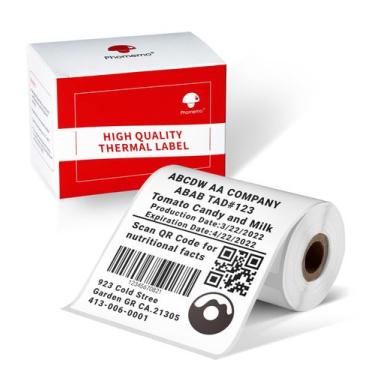 Imagem de Etiquetas Térmicas Phomemo M220 M200 70x80mm 1 Rollo / 100 Etiquetas