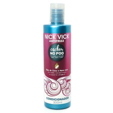 Imagem de Condicionador Cachos No Poo Nick Vick Antifrizz 300ml