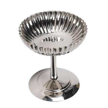 Imagem de Fabater Copo Criativo de Aço Inoxidável para Servir Sorvete, Copo Versátil de Sobremesa, Ideal para Pudim de Frutas