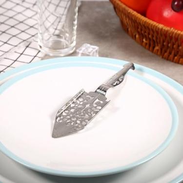 Imagem de GLOGLOW Colher de Absinto Em Aço Inoxidável 304, Filtro de Bebida Durável para Preparação Clássica de Absinto, Ideal para Utensílios de Mesa Em Bares de Coquetel (colher de vintage)