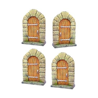 Imagem de Portas de madeira - Cenário - Miniatura com pintura para RPG