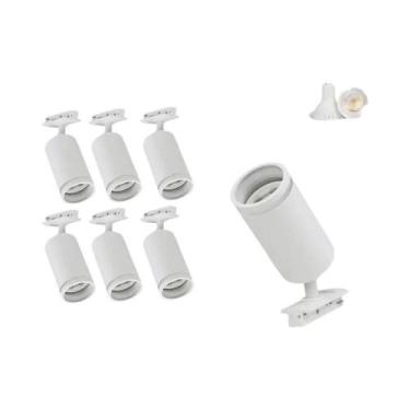 Imagem de Luminária LED GU10 Para Trilho, Holofote De Teto Para Cozinha E Loja D