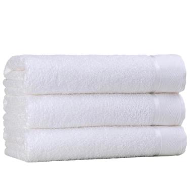 Imagem de Kit 3 Toalhas Rosto Grossa Alta Absorção Branca