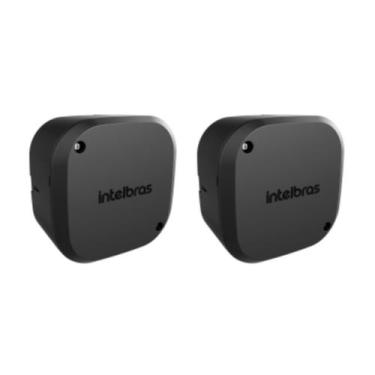 Imagem de Kit 2 Caixa Passagem Cftv Vbox 1100 Black Int Intelbras