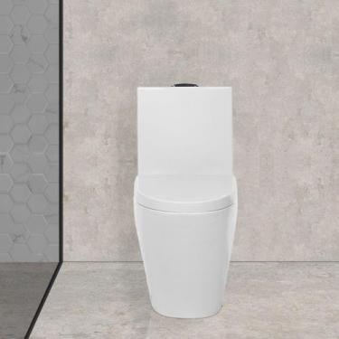 Imagem de Vaso Sanitário Monobloco Caixa Acoplada Privada Paris Branco - STILLUS