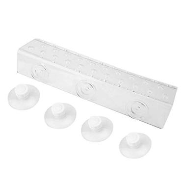 Imagem de CUOFYUNL Suporte de rack de aquário para tanque de peixes acrílico feito com ventosas