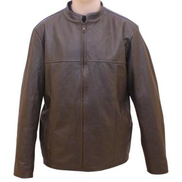 Imagem de Jaqueta de Couro Social SV7510 - Marrom - Selaria Vertentes, M