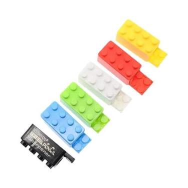 Imagem de Afiador De Lápis De Blocos De Construção De Plástico Para Crianças, 50