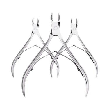 Imagem de Cortador De Cutículas Em Aço Inoxidável, Ferramenta De Manicure E Pedi