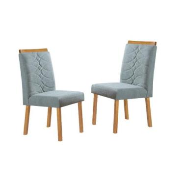 Imagem de Cadeiras para Mesa de Jantar Estofada - Andria - Art Salas