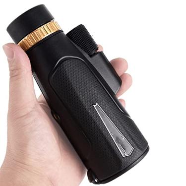 Imagem de Monóculos Feiyx para adultos, monóculos 10 × 50, monóculos para vida selvagem, observação de pássaros, caça, acampamento, viagem, secretária, trilhas