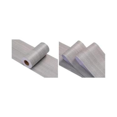 Imagem de Adesivos De Rodapé Com Imitação De Madeira Espessada, Autoadesivos Par