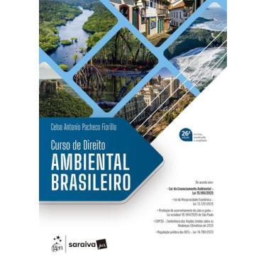 Imagem de Livro - Curso de Direito Ambiental Brasileiro - 26ª Edição 2026