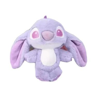 Imagem de Chaveiro De Pelúcia Fofo Do Stitch, Boneco De Anjo, Pingente De Bolsa,