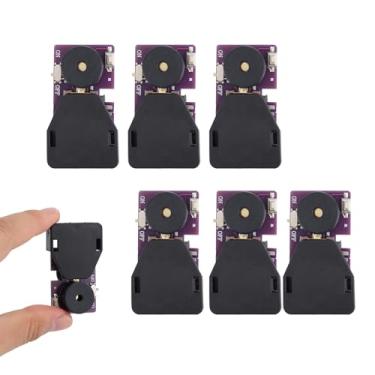 Imagem de Conjunto 3 Unidades de Dispositivos Sonoros de Grilo para Pegadinhas, com 16 Sons Diferentes Dispositivo Sonoro Oculto Pegadinhas Ímã Sons Irritantes Grilo e Zumbido para Escritório (Roxo)