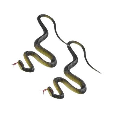 Imagem de Cobra De Borracha Falsa De 22cm, Brinquedo De Pegadinha, Simulação Ass
