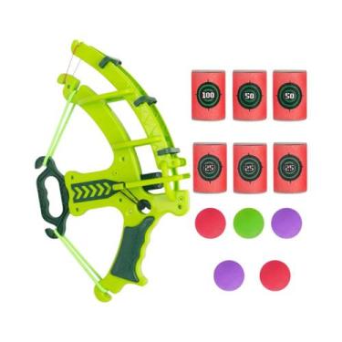 Imagem de Conjunto De Arqueria Para Crianças, Arco E Flecha Elásticos Com Bolas 