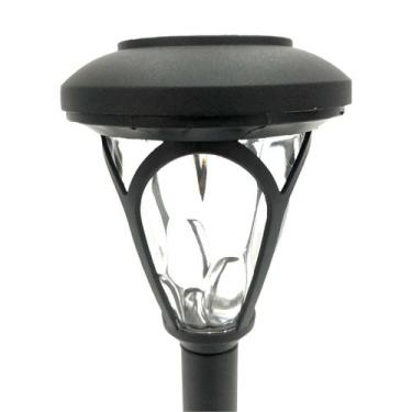 Imagem de Luminária Solar LED Espeto Para Jardim Lâmpada Solar Externa - Daiso