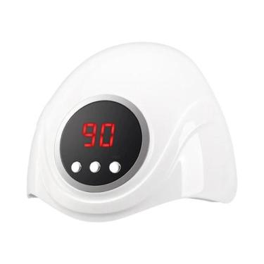 Imagem de Lâmpada UV LED Para Unhas 72W Com 24 LEDs, Sensor Infravermelho, Secag