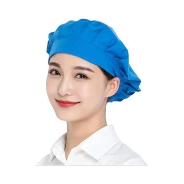 Imagem de Boné De Chef Ajustável Unissex Para Catering, Cozinha, Serviço De Alim