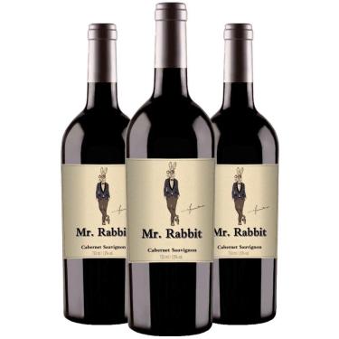 Imagem de Vinho Tinto Mr. Rabbit Cabernet Sauvignon 750Ml (3 Unidades)