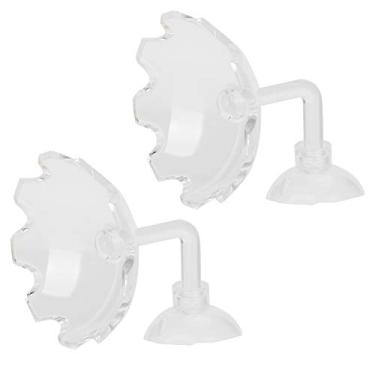 Imagem de ZJchao Prato de Alimentação de Camarão, Aquários, Tigelas de Peixes, Aquário Transparente, Alimentador de Alimentos, 2 Peças, Prato de Alimentação de Peixes Pequenos, Tigela de Peixe para Pequenos e