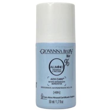 Imagem de Desodorante Roll-on 0% Alumínio Blue 48h Vegano Giovanna Baby 50ml