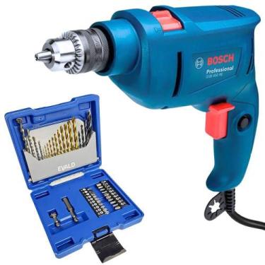 Imagem de Furadeira de Impacto 3/8 POL 450W com Estojo 41 Peças Brocas e Pontas 