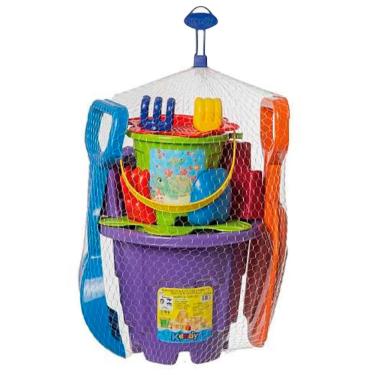 Imagem de Kit Balde de Praia Kendy - Item Sortido