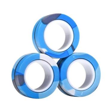 Imagem de Conjunto De Anéis Magnéticos Para Meninos Adolescentes, Brinquedo Fidg