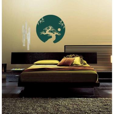 Imagem de Adesivo Decorativo de Parede Bonsai com Lua