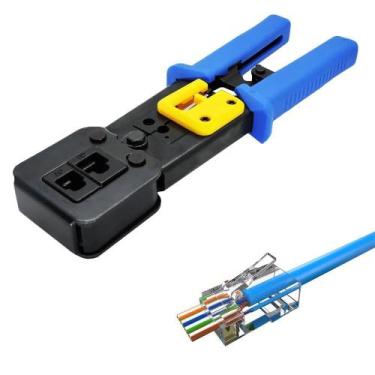 Imagem de Alicate De Crimpar Multi Função Corta Ez Crimp Rj45 Rj11 - TOOLS