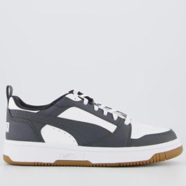 Imagem de Tênis Puma Rebound V6 LO Juvenil Chumbo-Unissex