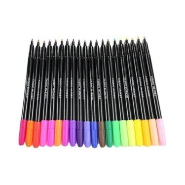 Imagem de Conjunto De Canetas Marcadoras De Tecido À Prova d'Água Em 12 Cores, C