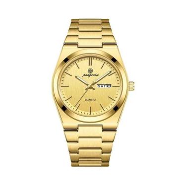 Imagem de Relógio Feminino À Prova d'Água Com Luz, Quartzo, Aço Inoxidável, Eleg