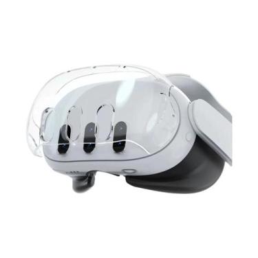 Imagem de Capa Protetora De Cristal Para Meta Quest 3 VR, Película Temperada Par