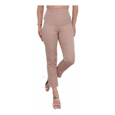 Imagem de Doutoras Modas Calça Alfaiataria ZR Cintura Alta 020 Elegância e Levez